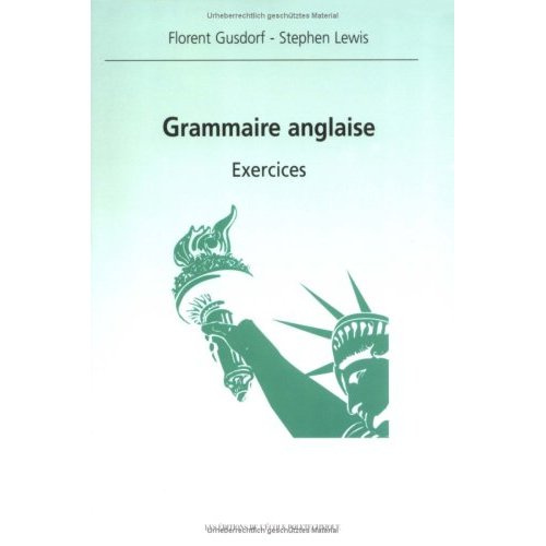 Grammaire anglaise, exercices