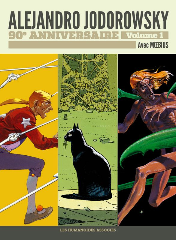 Alejandro Jodorowsky 90e anniversaire Tome 1 : Les yeux du chat ; L'Incal ; Au coeur de l'inviolable