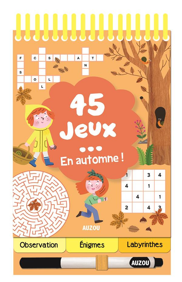 45 jeux en automne !