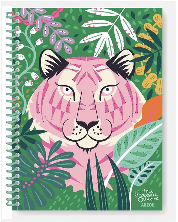 MA PAPETERIE CREATIVE - MON JOLI CARNET A BRODER