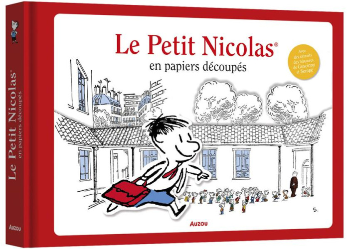 Le petit Nicolas en papiers découpés