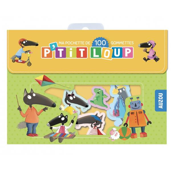 Ma pochette de 100 gommettes P'tit Loup