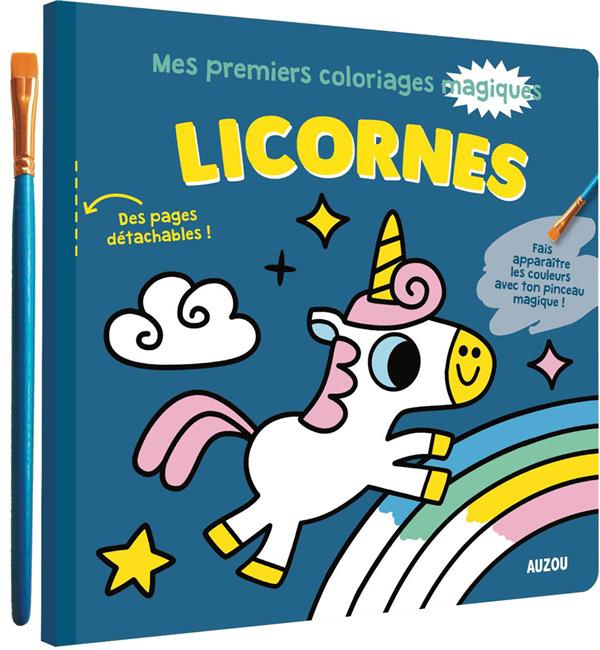 Licornes. Avec 1 pinceau