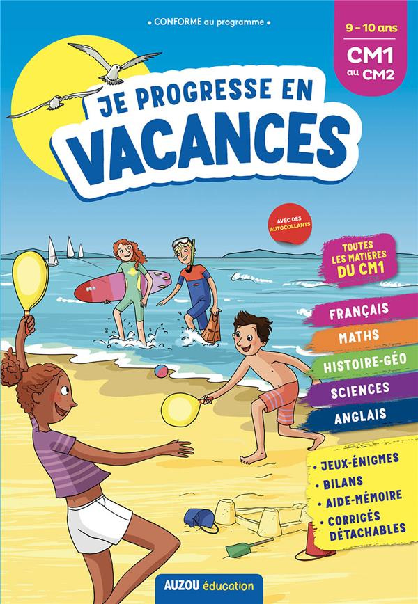 Je progresse en vacances du CM1 au CM2. Edition 2021