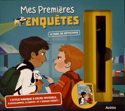 Mes premières enquêtes Tome 13 : Le duel de détectives. Avec 1 stylo magique à encre invisible, 8 en