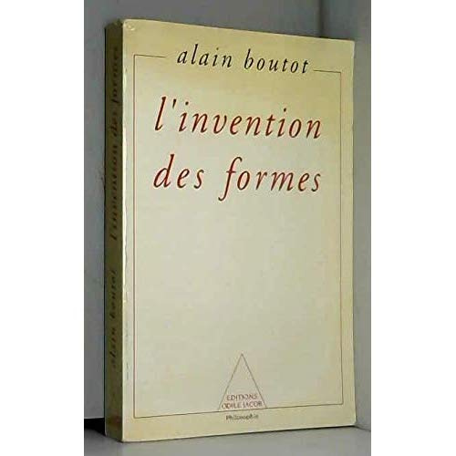 L'invention des formes. Chaos, catastrophes, fractacles, structures dissipatives, attracteurs étrang