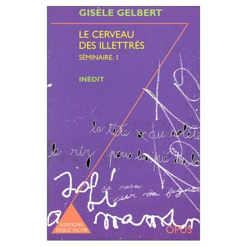LE CERVEAU DES ILLETTRES - SEMINAIRE 1