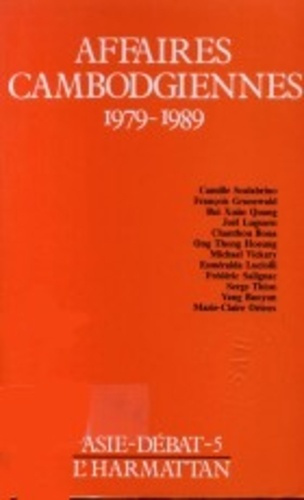 Affaires Cambodgiennes 1979 1989