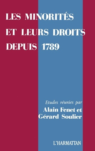 Les minorités et leurs droits depuis 1789