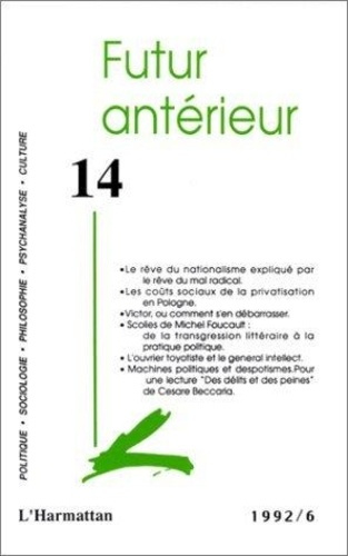 FUTUR ANTERIEUR N 14