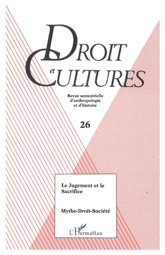 JUGEMENT ET LE SACRIFICE MYTHE-DROIT-SOCIETE