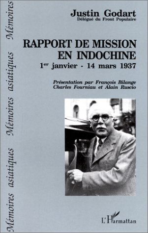 Rapport de mission en Indochine. 1er janvier-14 mars 1937