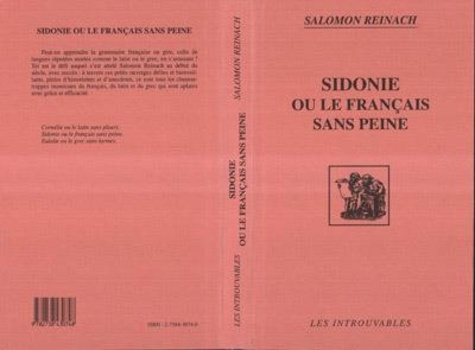 SIDONIE OU LE FRANCAIS SANS PEINE