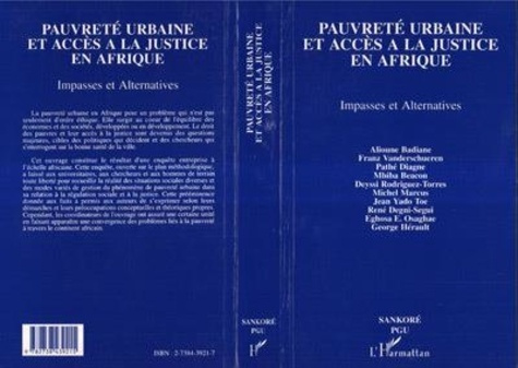 Pauvreté urbaine et accès à la justice en Afrique