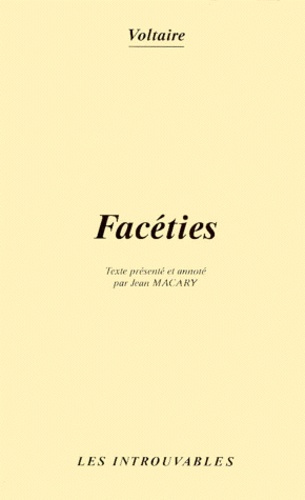 Facéties