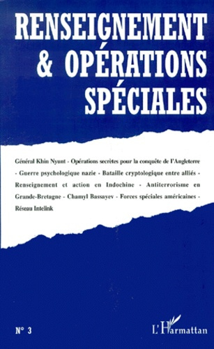Renseignement et Opérations spéciales N° 3 Novembre 1999