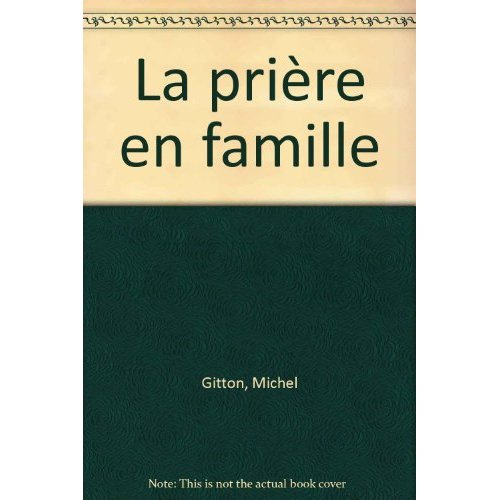 La prière en famille
