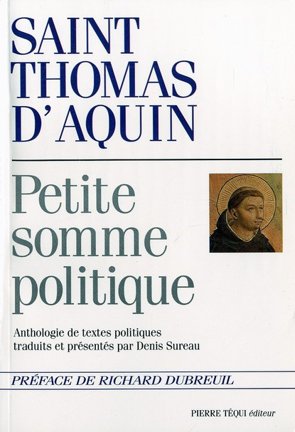 PETITE SOMME POLITIQUE ANTHOLOGIE DE TEXTES POLITIQUES