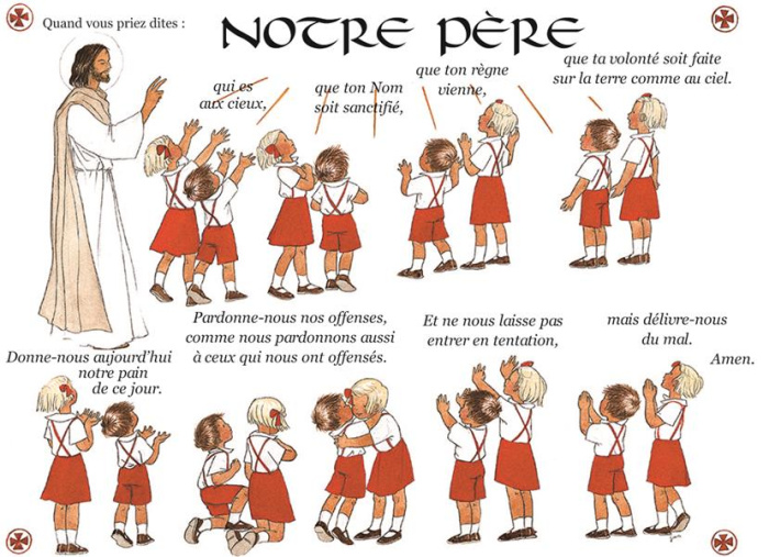 CARTE NOTRE PERE (TUTOIEMENT) - NOUVELLE VERSION
