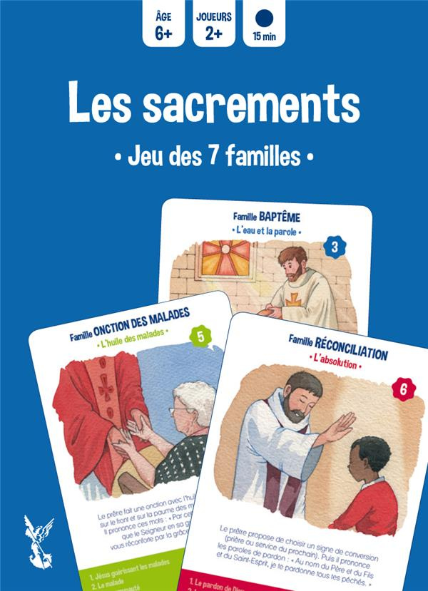 Les sacrements. Jeu des 7 familles