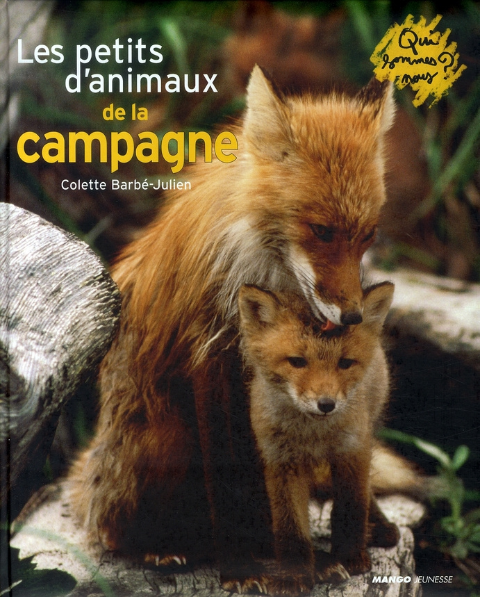 Les petits d'animaux de la campagne