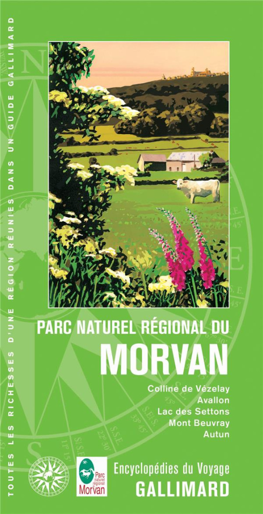 Parc naturel régional du Morvan. Colline de Vézelay, Avalon, Lac des Settons, Mont Beuvray, Autun
