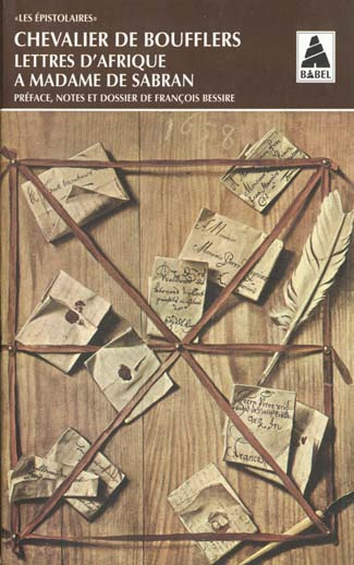 LETTRES D'AFRIQUE A MADAME DE SABRAN