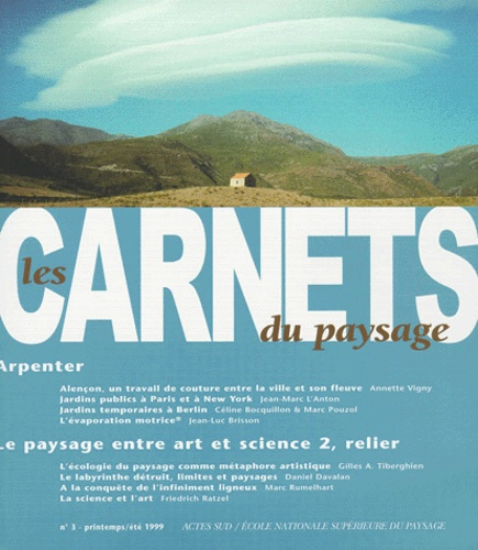 Les carnets du paysage N° 3
