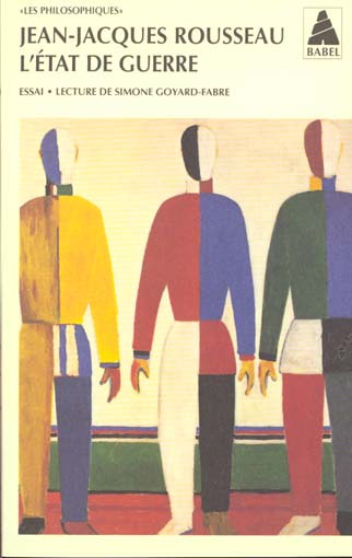 L'état de guerre. Essai