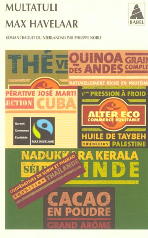 Max Havelaar ou les ventes de café de la compagnie commerciale des Pays-Bas