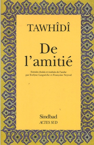 DE L'AMITIE