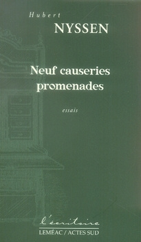 Neuf causeries promenades