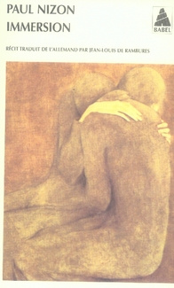 Immersion. Procès-verbal d'un voyage aux enfers