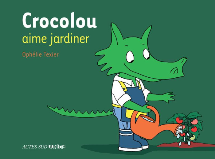 Crocolou : Crocolou aime jardiner