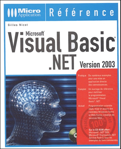 (V.2742961097) VISUAL BASIC .NET VERSION 2003 REFERENCE
