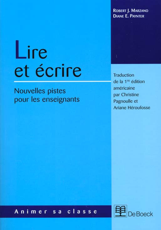 Lire et écrire. Nouvelles pistes pour les enseignants