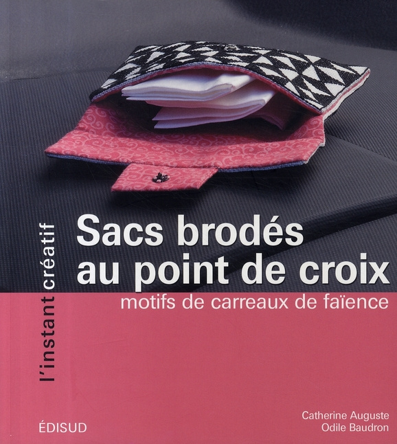 SACS BRODES AU POINT DE CROIX