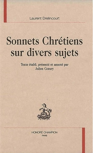SONNETS CHRETIENS SUR DIVERS SUJETS.