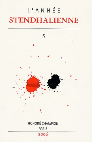 ANNEE STENDHALIENNE (L'). 5. STENDHAL EN ALLEMAGNE.