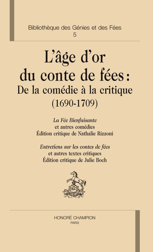 AGE D'OR DU CONTE DE FEES (1690-1709)