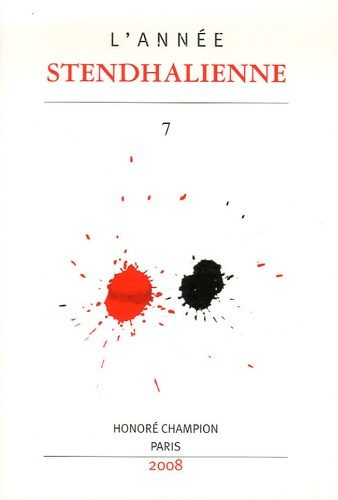 ANNEE STENDHALIENNE 7. STENDHAL DIALOGUISTE