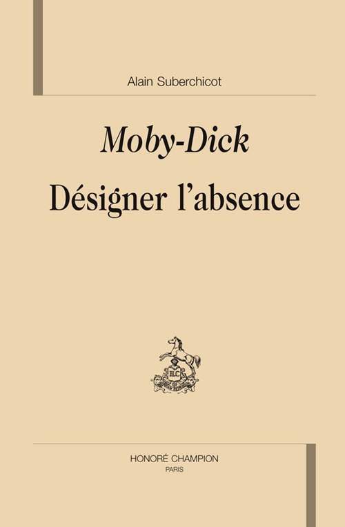 MOBY-DICK. DESIGNER L'ABSENCE