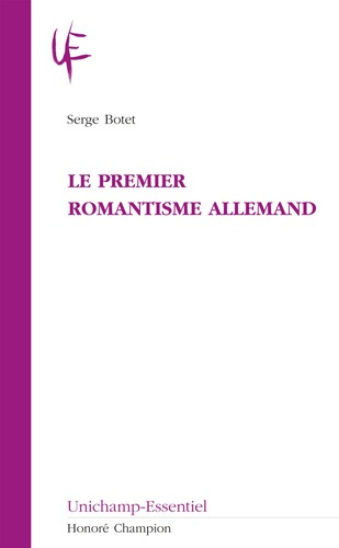 LE PREMIER ROMANTISME ALLEMAND