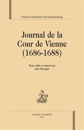 JOURNAL DE LA COUR DE VIENNE (1686-1688)