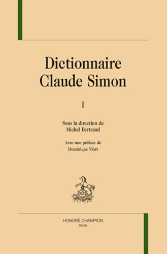 DICTIONNAIRE CLAUDE SIMON. 2 VOL.