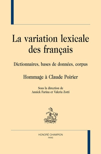 LA VARIATION LEXICALE DES FRANCAIS.