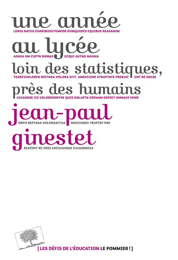 Une année au lycée. Loin des statistiques, près des humains