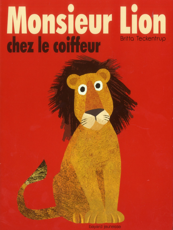 Monsieur Lion chez le coiffeur