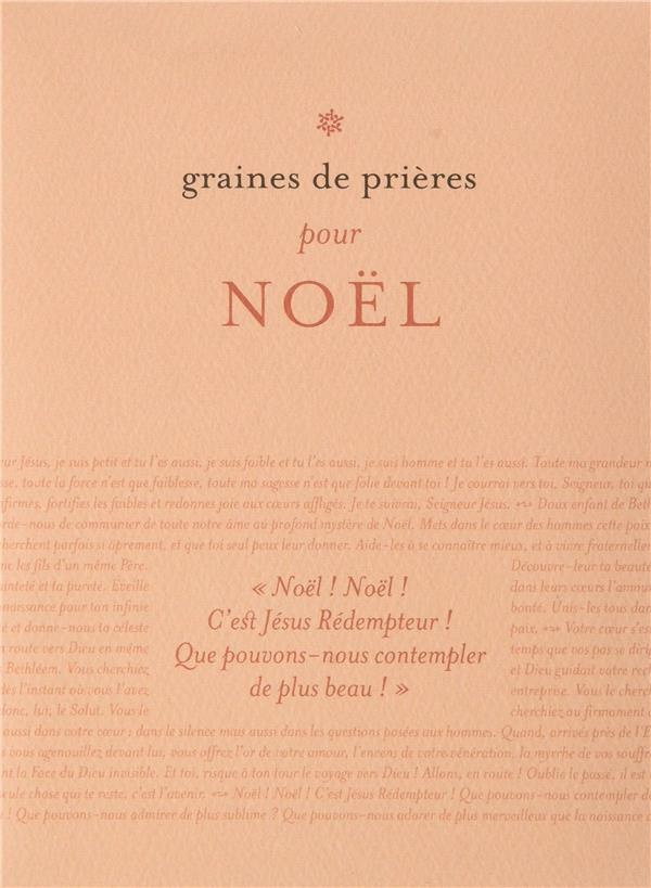 Graines de prières 5. Noël