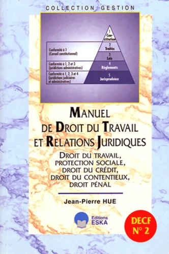 Manuel de droit du travail et relations juridiques. DECF N° 2